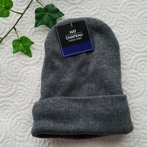 Gray beanie